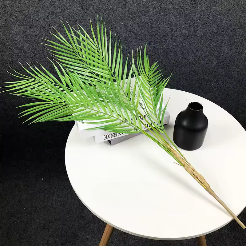 Planta Artificial Palmeira Tropical 125cm 13 Folhas - Charme Tropical