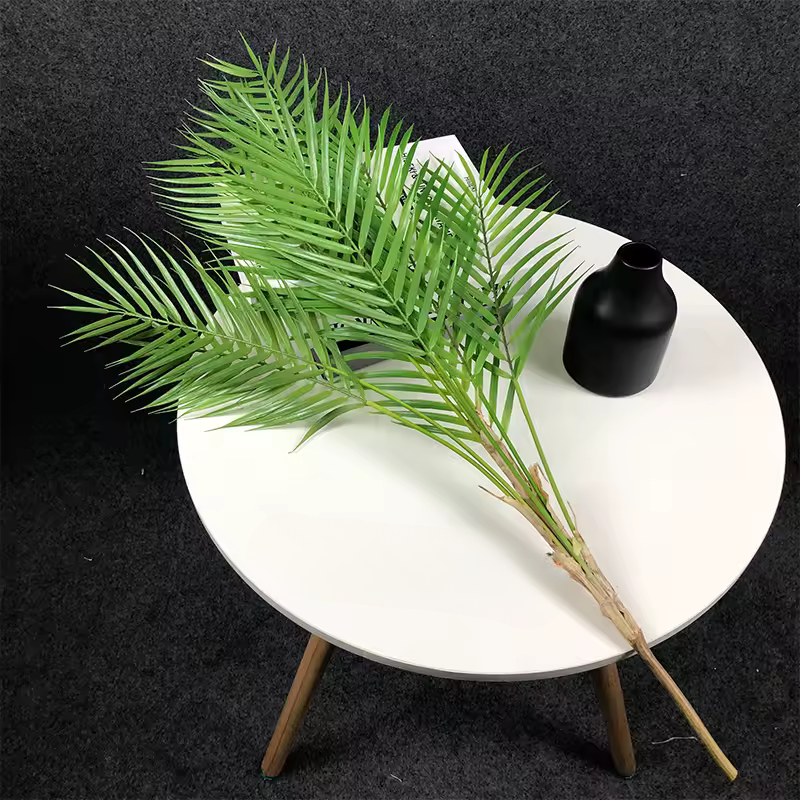 Planta Artificial Palmeira Tropical 125cm 13 Folhas - Charme Tropical