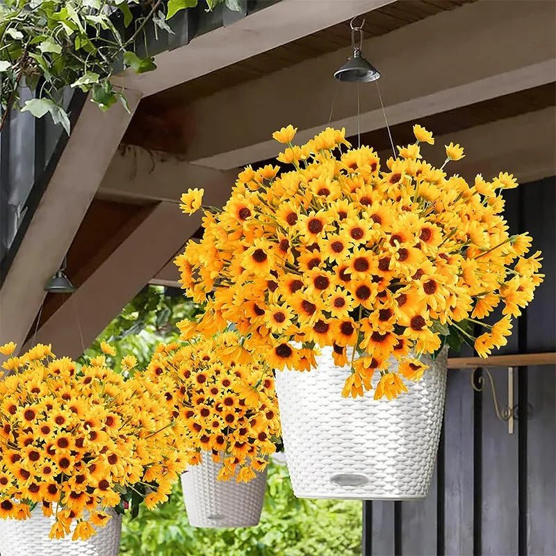 Buquê de Flores Artificiais Margarida
