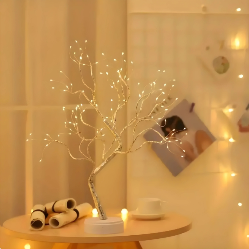 Planta Artificial Árvore LED