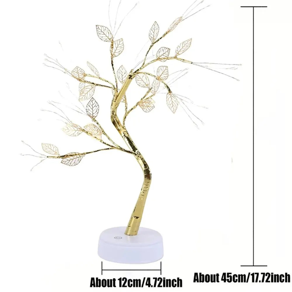Planta Artificial Bonsai LED