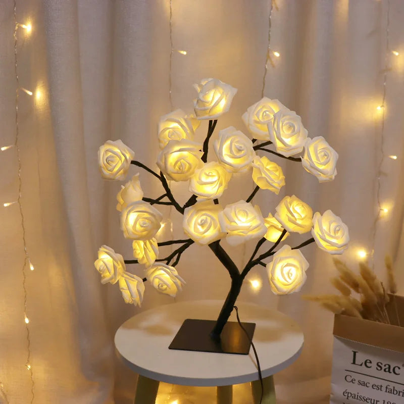 Planta Artificial Árvore Com Led