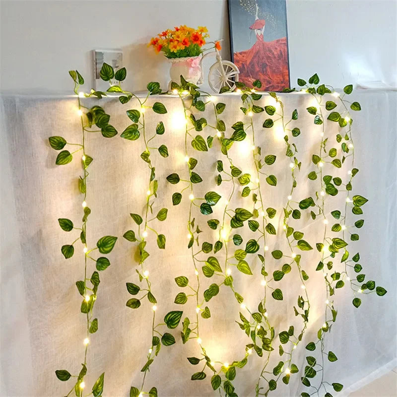Planta Artificial Videira LED