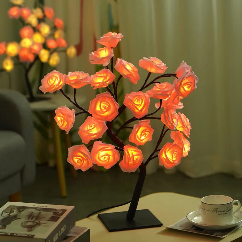 Planta Artificial Árvore Com Led