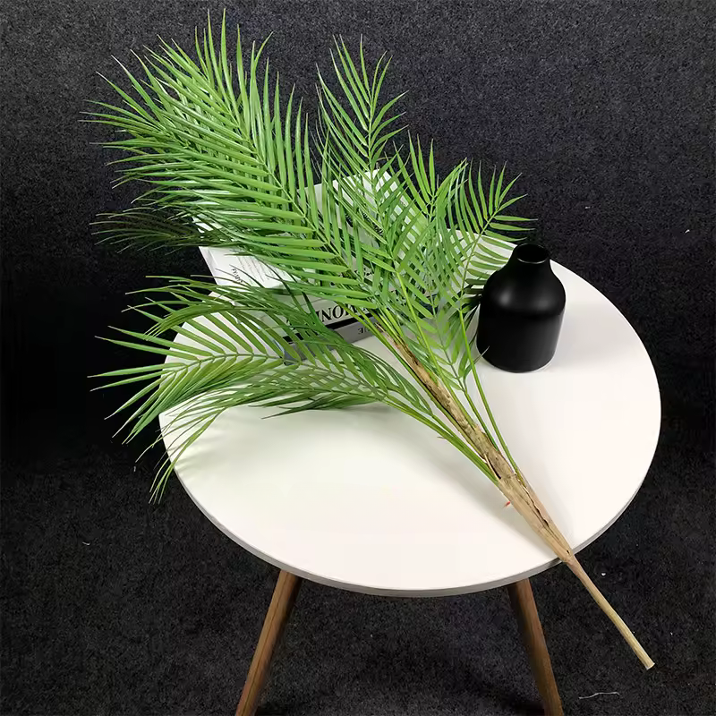 Planta Artificial Palmeira Tropical 125cm 13 Folhas - Charme Tropical