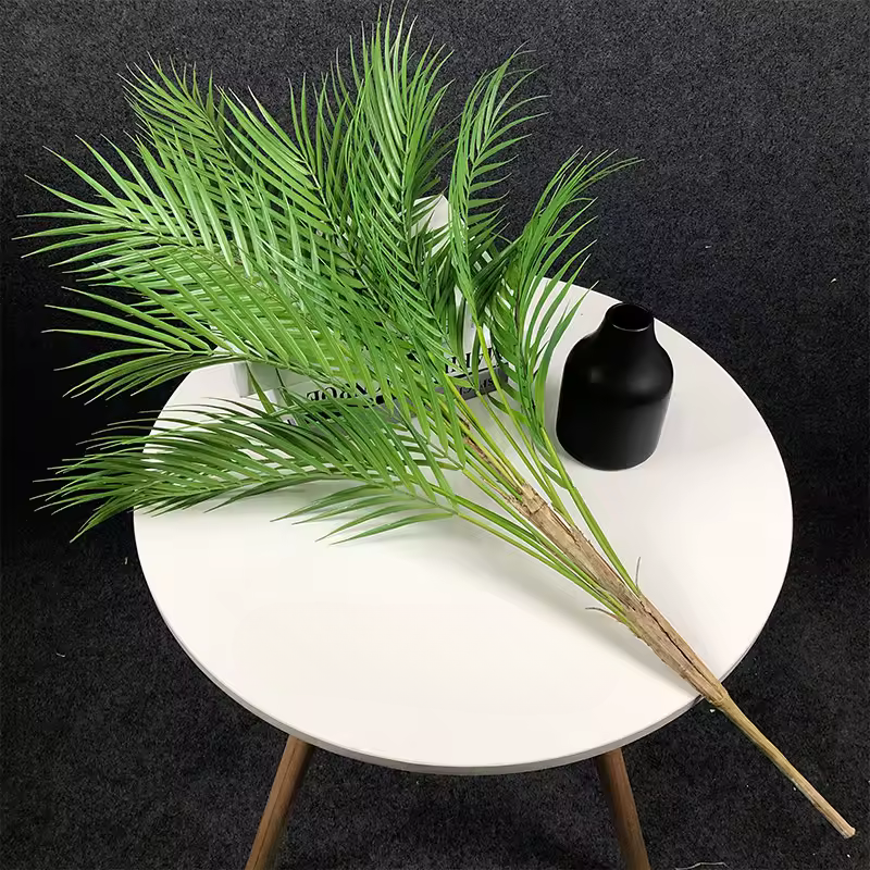 Planta Artificial Palmeira Tropical 125cm 13 Folhas - Charme Tropical