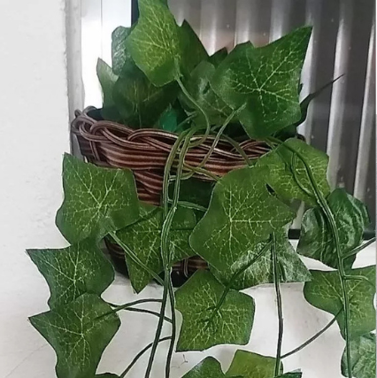 Kit 3 Pendentes - São 6 Pendentes Mais 3 Vasos Sintéticos Trançados