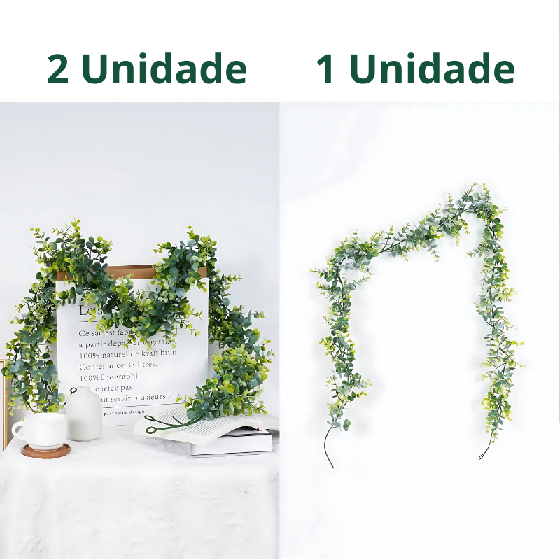 Planta Artificial Cascata 178cm - Charme Natural para Sua Decoração