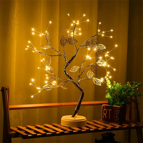Planta Artificial Bonsai LED