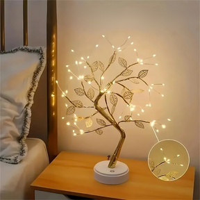 Planta Artificial Bonsai LED