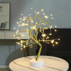 Planta Artificial Bonsai LED