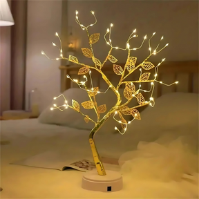 Planta Artificial Bonsai LED
