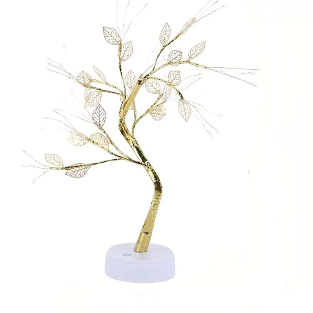 Planta Artificial Bonsai LED