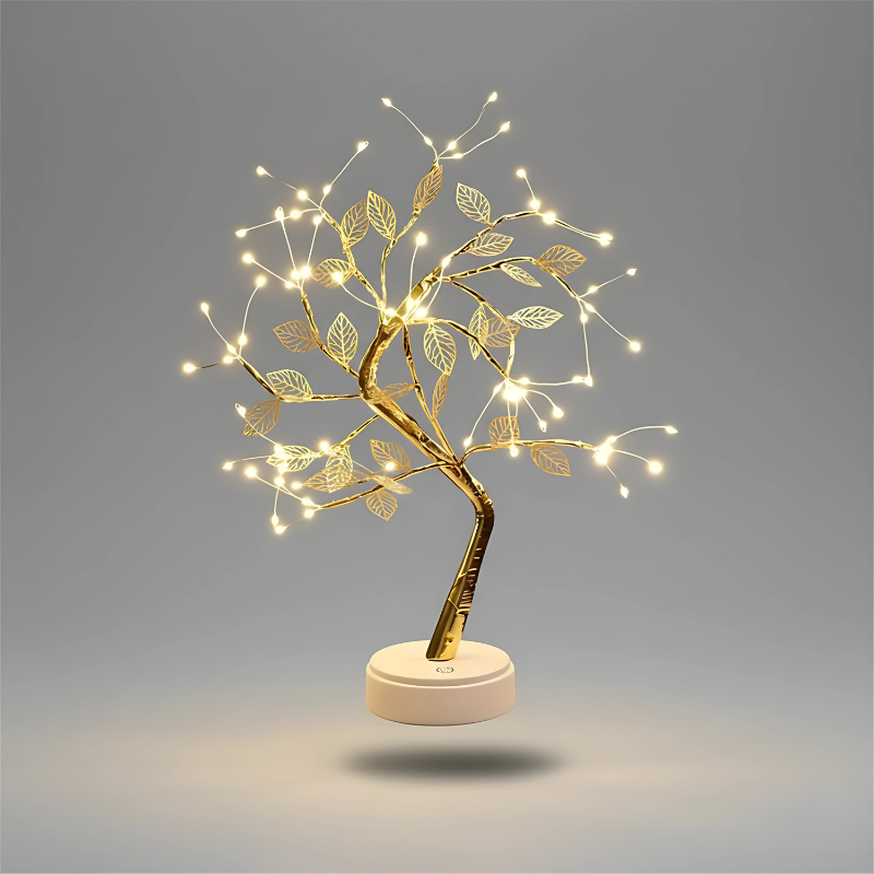 Planta Artificial Bonsai LED