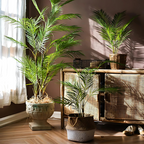 Planta Artificial Palmeira Tropical 125cm 13 Folhas - Charme Tropical