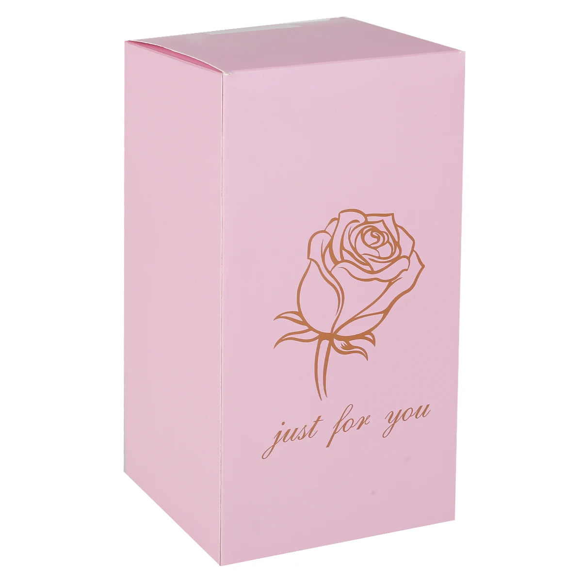 Planta Artificial Rosa Galáxia com Borboleta - Brilho Estrelado Com Led