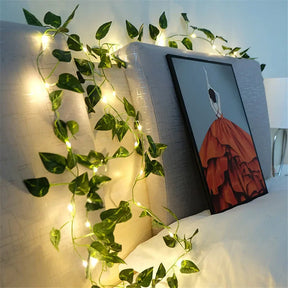 Planta Artificial Videira LED