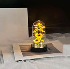 Planta Artificial Girassol Brilho Estrelado Com Led