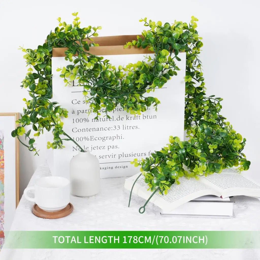 Planta Artificial Cascata 178cm - Charme Natural para Sua Decoração