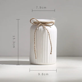 Vaso Decorativo de Cerâmica Moderna - Vaso de Alta Qualidade Elegância Atemporal