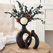 Vaso Decorativo Moderno de Cerâmica - A Sofisticação Ideal para Transformar Qualquer Ambiente