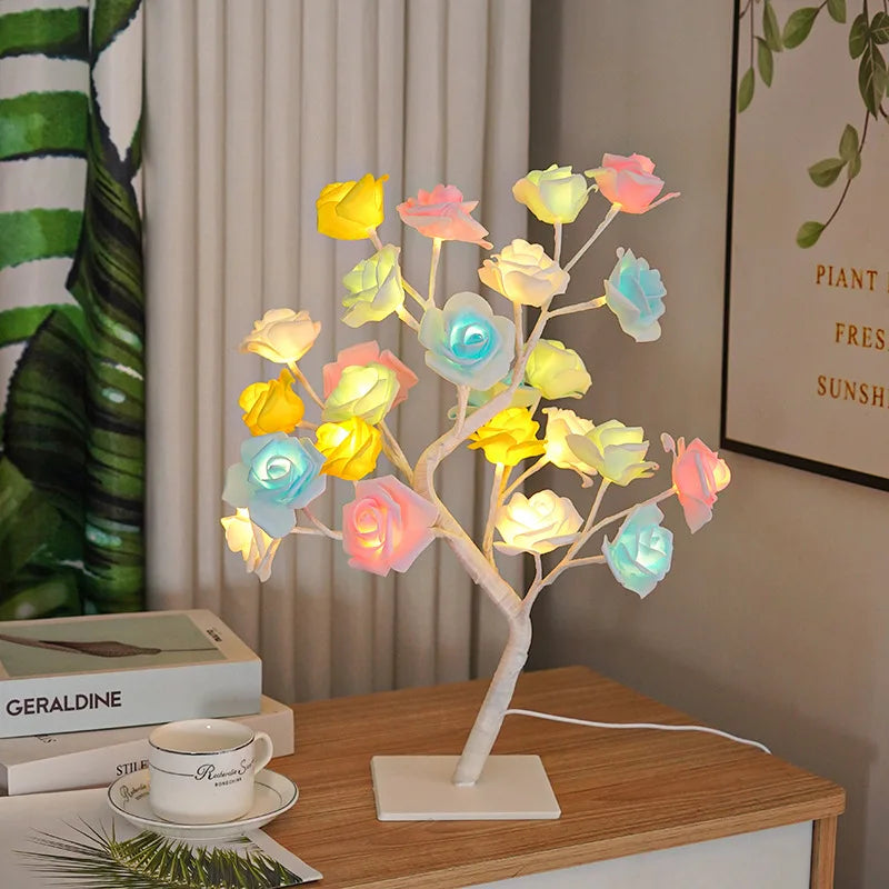 Planta Artificial Árvore Com Led