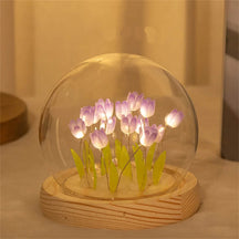 Planta Artificial Tulipa DIY Elegância Iluminada Com Led