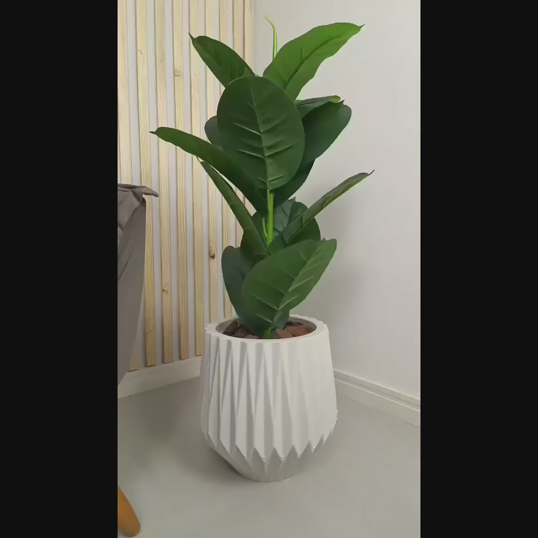 Planta Ficus Artificial Jiboia Com Vaso